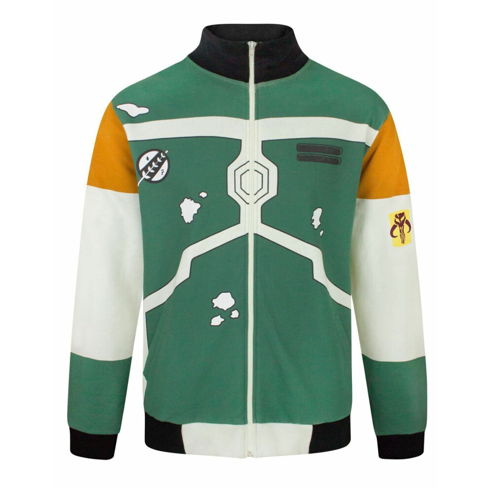 (Small) Star Wars Bomber Jacket (Mens Green)