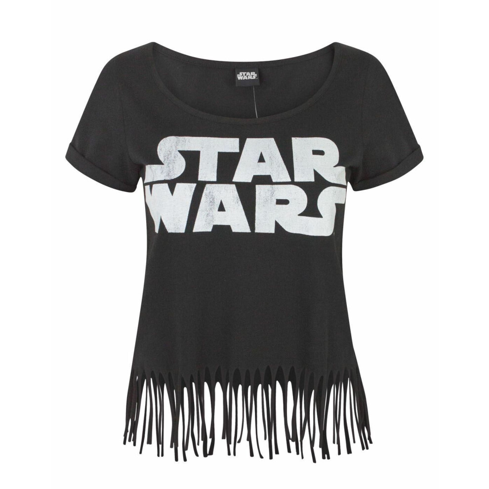 (XX-Large) Star Wars Fringe Short Sleeved T-Shirt (Womens Black)