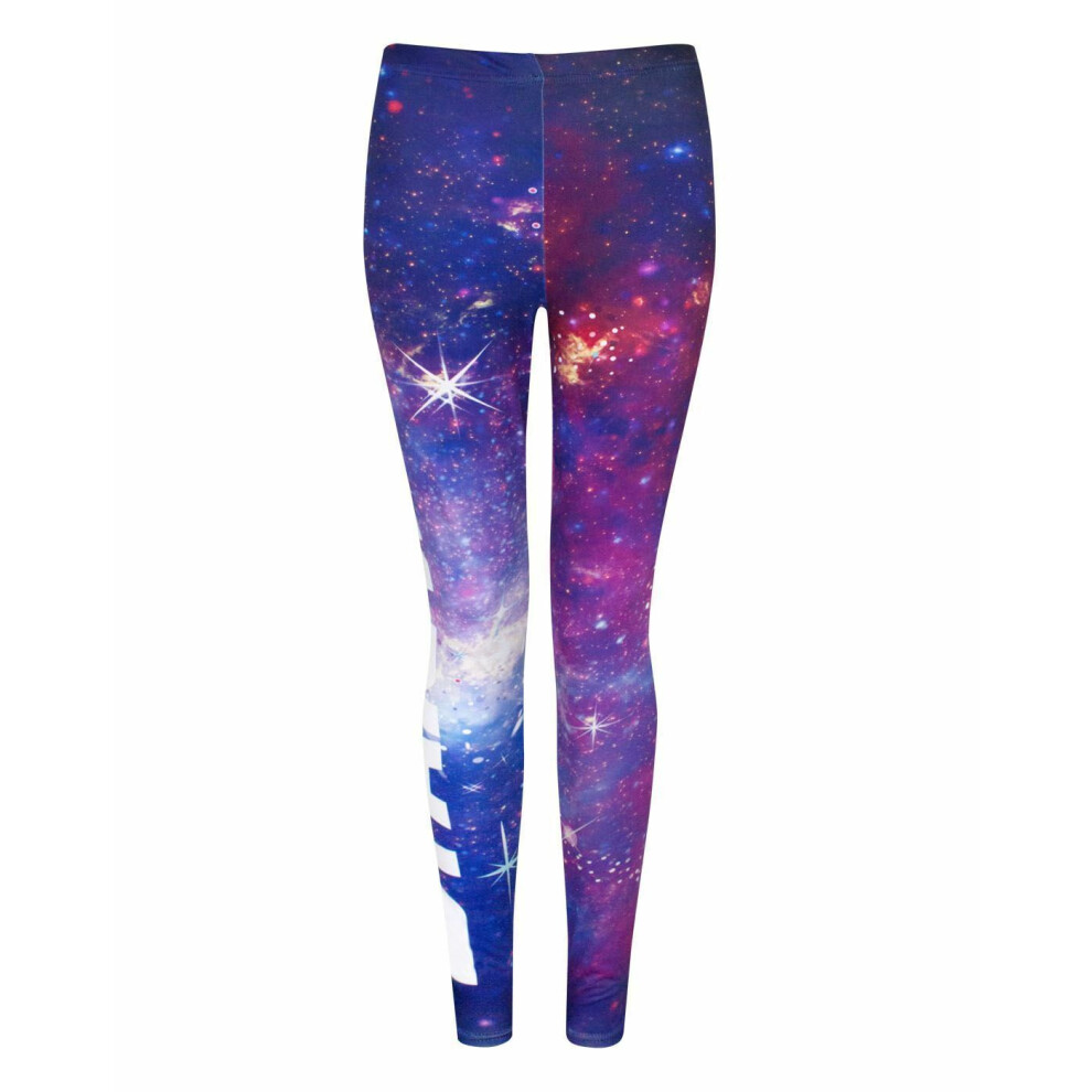 (Large) Star Wars Leggings (Womens Purple)