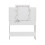 Living And Home Modern Hollywood Vanity Desk with Lighted Mirror 4