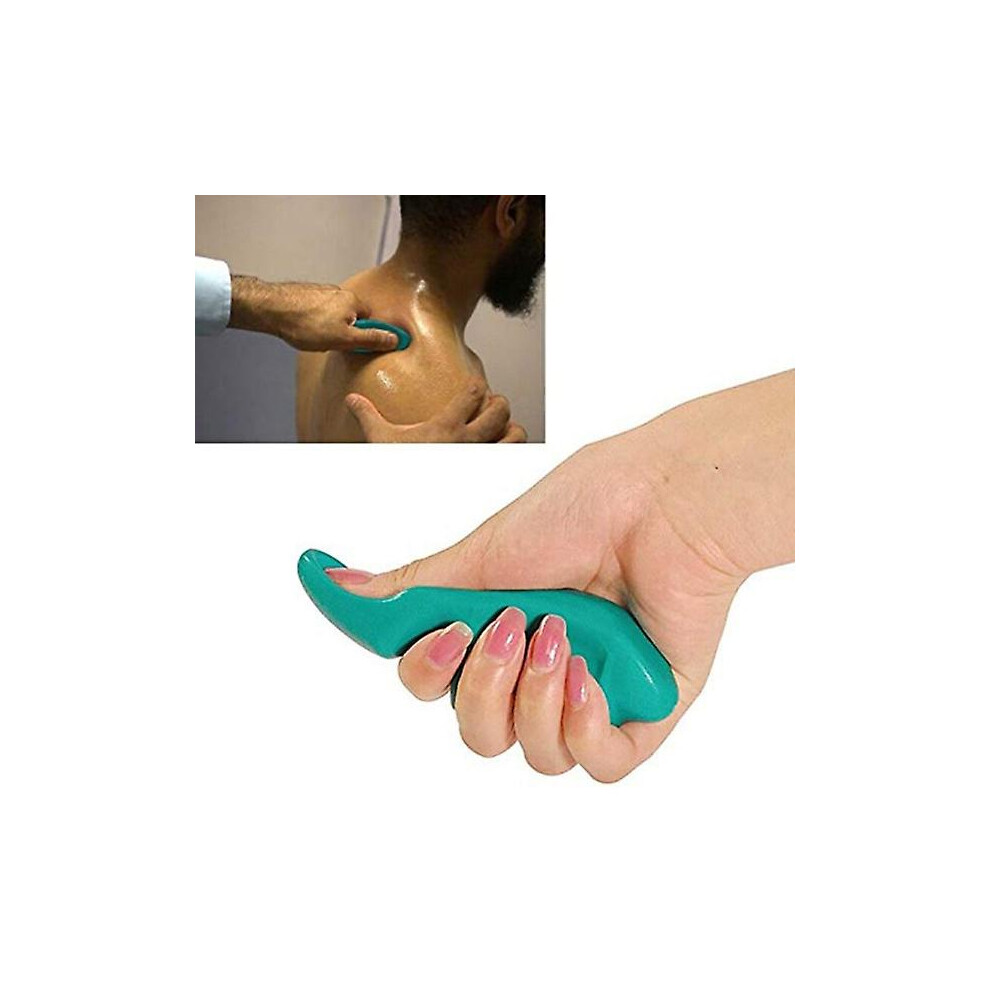 Green Massager Manual Thumb Massage Physiotherapy Small Tools Hs