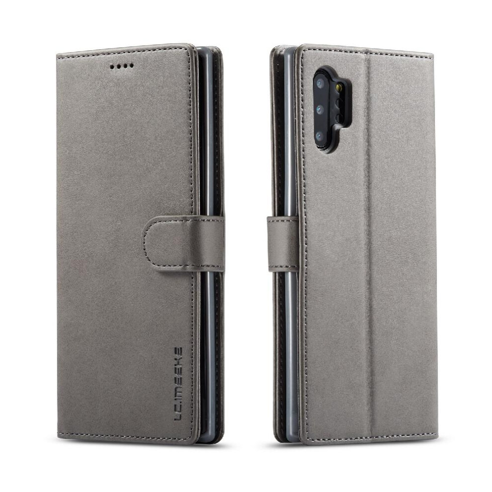 ( ) Case For Samsung Galaxy A32 4G Card Slots Wallet With Holder Calf Texture Horizontal Flip Leather Case Gray 764762617066