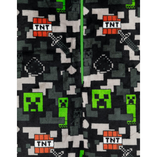 Minecraft (8-9 Years) Minecraft Onesie (Boys Multicoloured) 2