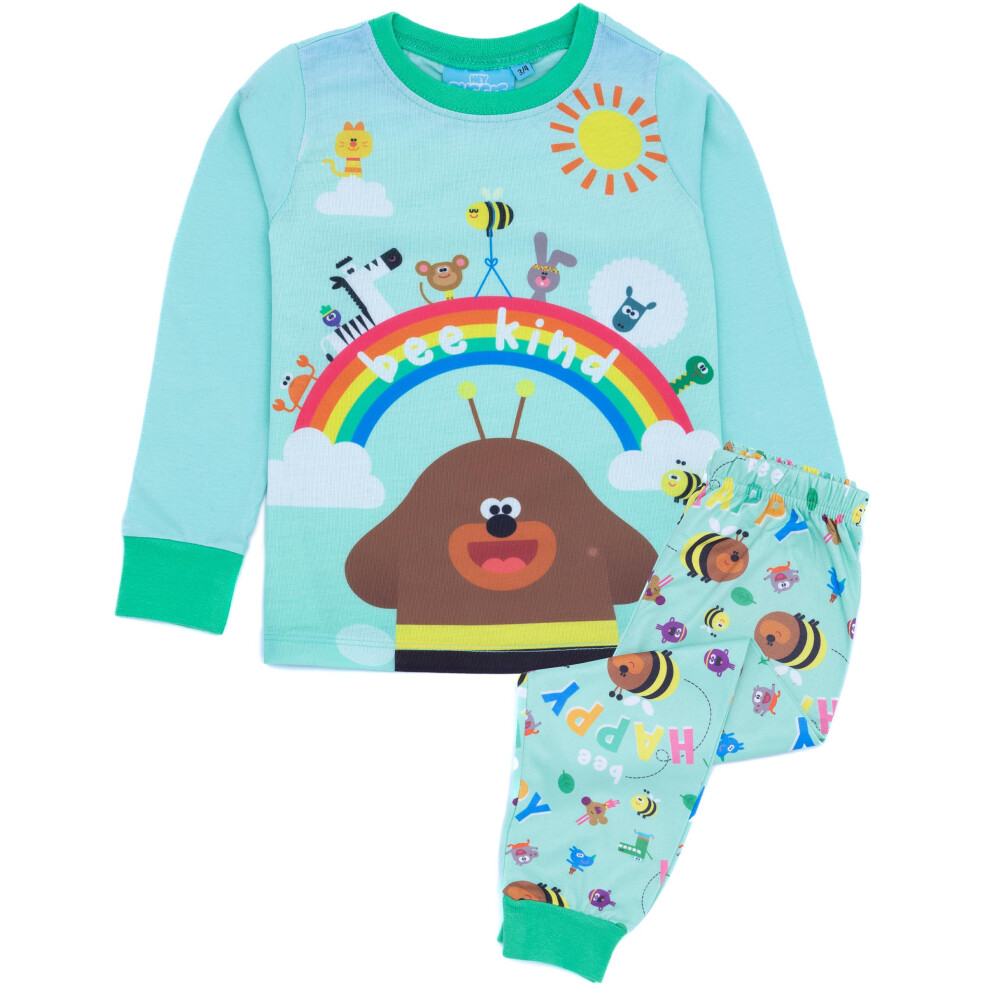 (18-24 Months) Hey Duggee Long Sleeve Long Leg Pyjama Set (Girls Green)