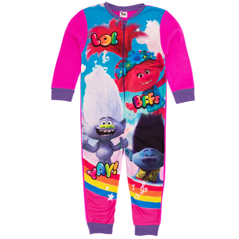 (9-10 Years) Disney Onesie (Girls Pink)