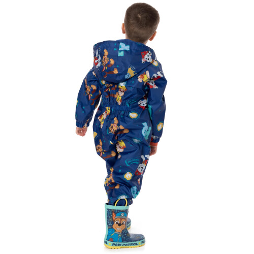 Paw Patrol (3-4 Years) Paw Patrol Puddle Suit (Boys Blue) 2