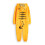 (5-6 Years) Garfield Onesie (Unisex Kids Multicoloured) 2