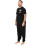 Star Wars (Medium) Star Wars Short Sleeve Long Leg Pyjama Set (Mens Black) 2