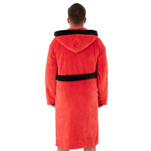 Star Trek (Large) Star Trek Hooded Bathrobe (Mens Red) 1