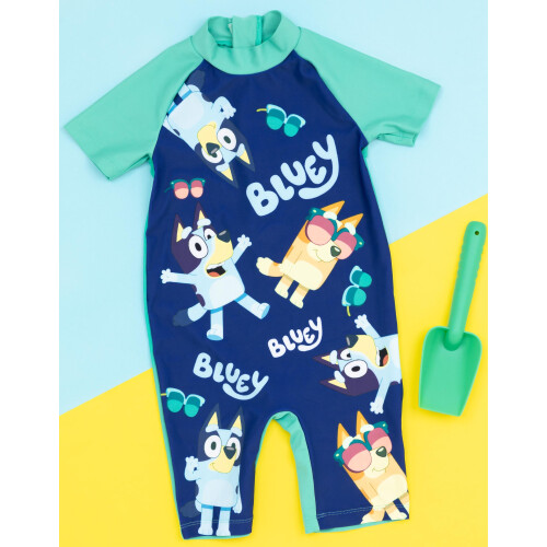 Bluey (2-3 Years) Bluey 1 Piece Surf Suit (Boys Blue) 1