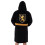 (Medium) The Godfather Hooded Bathrobe (Mens Black) 2