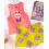 SpongeBob SquarePants (Medium) SpongeBob SquarePants Vest and Shorts Pyjama Set (Womens Pink) 2