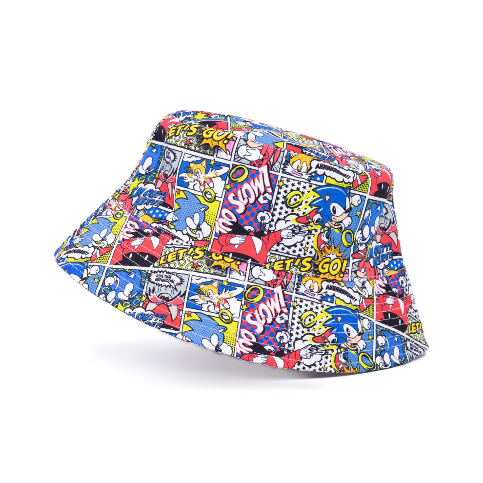 Sonic the Hedgehog Bucket Hat (Unisex Multicoloured)