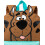 Scooby Doo Scooby Doo 4 Piece Backpack Set (Unisex Kids Brown) 6