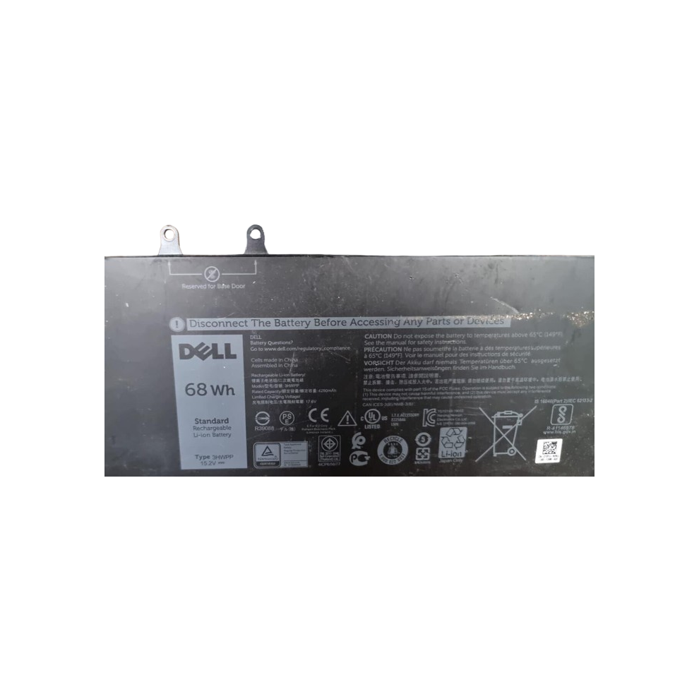 3HWPP 68WH 15.2V 4250mAh DELL Original Battery For Latitude/ Precision