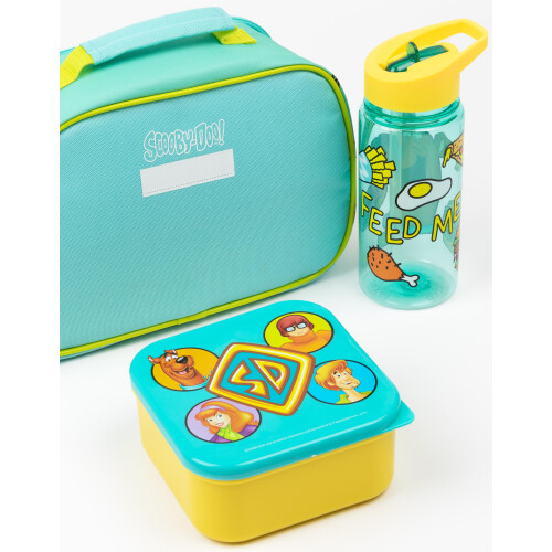 Scooby Doo Scooby Doo Lunch Bag and Bottle Set (Unisex Kids Blue) 1