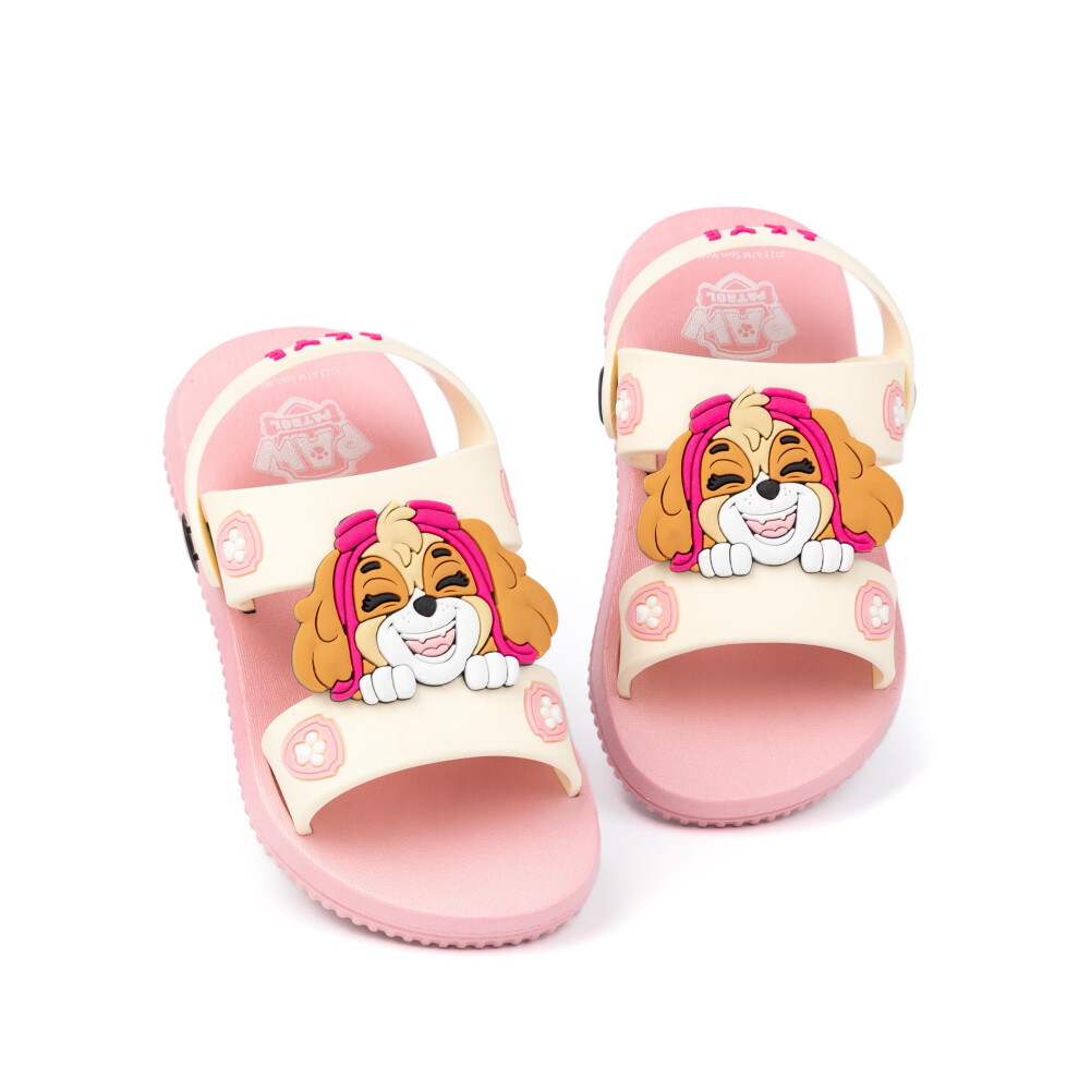 (7 UK) Paw Patrol Sandals (Girls Pink)