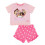 (2-3 Years) Disney Princess Short Sleeve Short Leg Pyjama Set (Girls Pink) 1