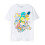Nickelodeon (Small) Nickelodeon Short Sleeved T-Shirt (Unisex White) 3