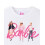 Barbie (Medium) Barbie Short Sleeved T-Shirt (Womens White) 2