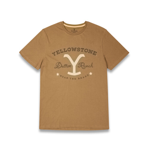 Yellowstone (Medium) Yellowstone Short Sleeve Long Leg Pyjama Set (Mens Multicoloured) 1