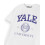 Yale (Medium) Yale Short Sleeved T-Shirt (Unisex White) 5
