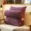 (purple) Soft Plush Wedge Sofa Bed Back Rest Reading Pillow,Back Support Pillow For Bed 1