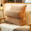 (light coffee) Soft Plush Wedge Sofa Bed Back Rest Reading Pillow,Back Support Pillow For Bed 1