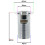 SPARES2GO Chrome Slotted Sink Basin Bathroom Kitchen Waste Chain Stay Plug (1 1/4") 2