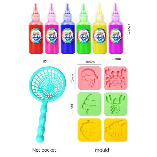 Toy Magic Water Pixie Water Baby Set Children's Puzzle Solution Toys Handmade 1