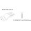 nuie BPC001 | Modern Bathroom Accessories 6 Bath Panel Clips for use with Acrylic Bath Panels, White 3