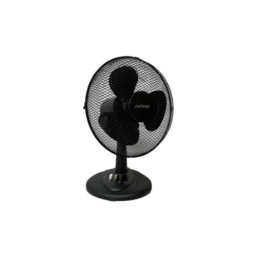 Refurbished Challenge Challenge 12 Inch Oscillating Desk Fan - Black