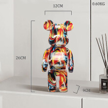 (Bear20) Bearbricks 400% Statue Bear Sculptures
