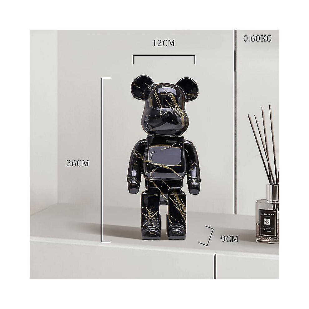 (Bear34) Bearbricks 400% Statue Bear Sculptures