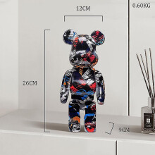 (Bear16) Bearbricks 400% Statue Bear Sculptures