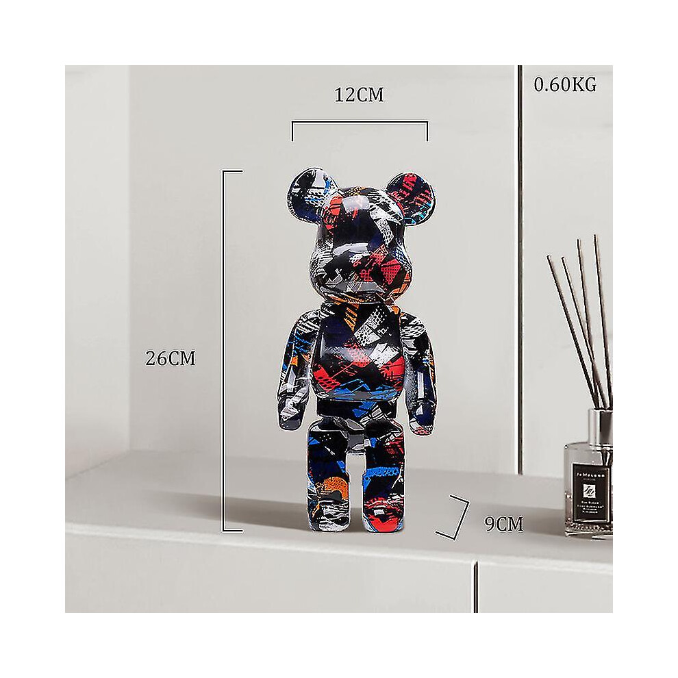 (Bear16) Bearbricks 400% Statue Bear Sculptures