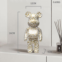 (Bear6) Bearbricks 400% Statue Bear Sculptures