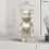 (Bear6) Bearbricks 400% Statue Bear Sculptures 1