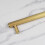 (160mm Handle) Satin Brass Reeded T Bar Handles 6