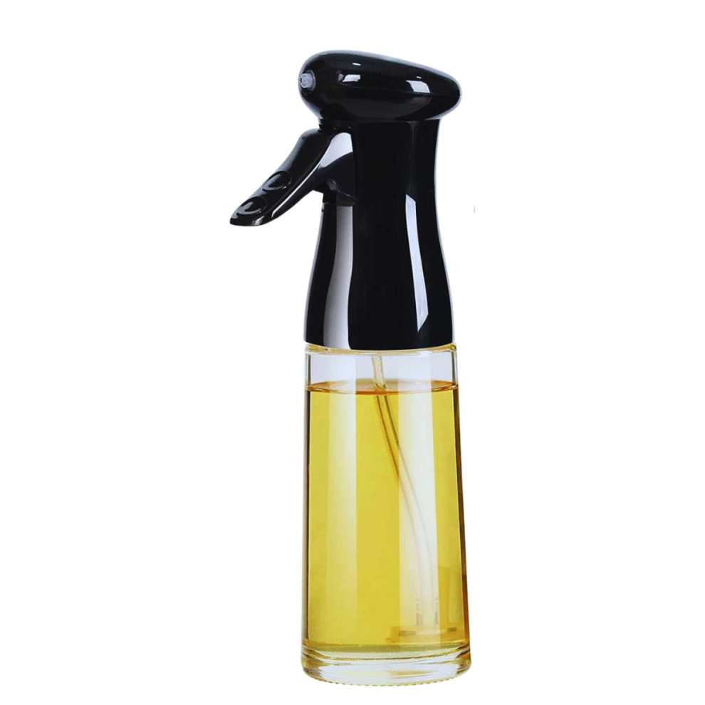 Aminno Vinegar Olive Kitchen Cooking Oil Spray Bottle Black 210ml