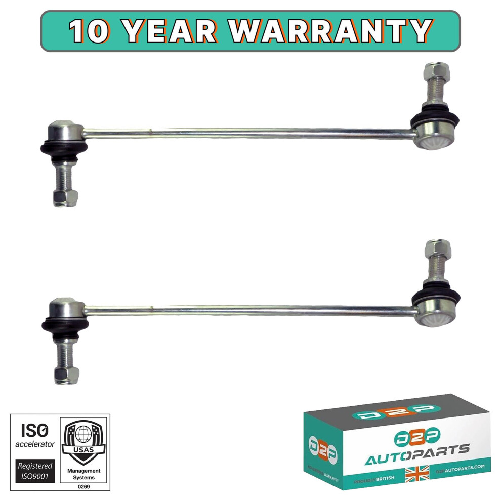 Pair Of Front Left & Right Anti Roll Bar Stabiliser Links For Vauxhall Antara 2006 Onwards & Chevrolet Captiva 2006 Onwards 5060414642239