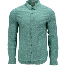 (Pastel Flowery, XL) LEVIS Mens Shirts Cotton Long Sleeve Flannel Shirt