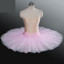 (Pink, L) Professional Platter Tutu Black White Red Ballet Dance Costume For Women Tutu Ballet Adult Ballet Dance Skirt With Underwear