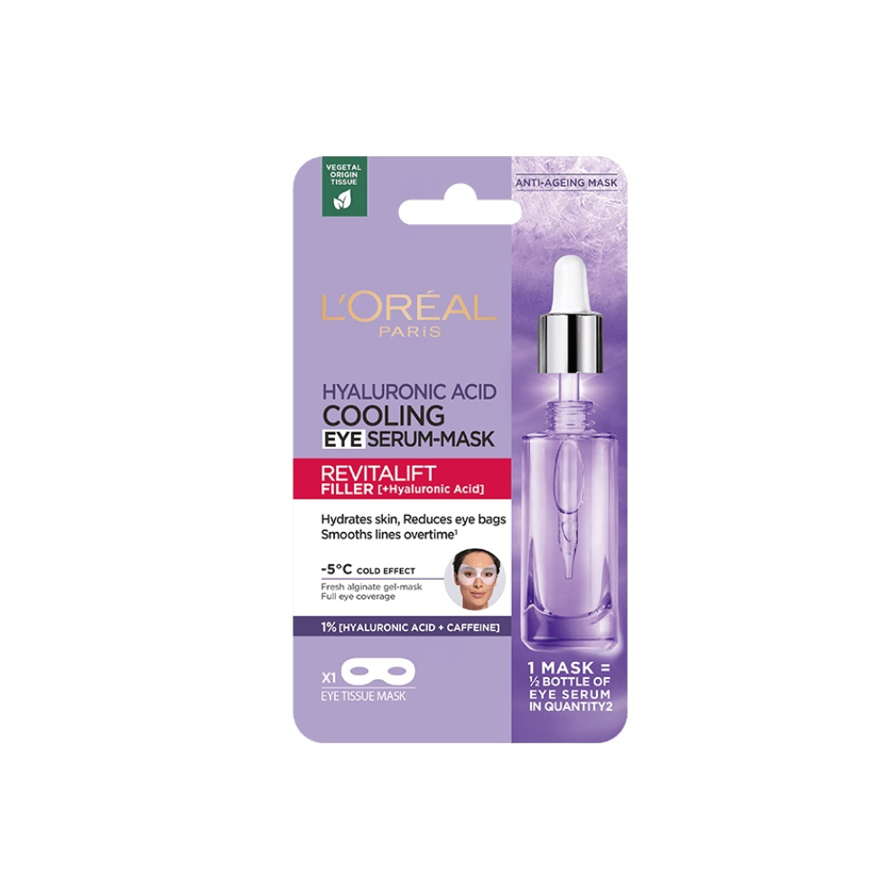 L'Oreal Revitalift Filler Cooling Eye Tissue Mask