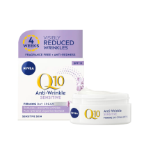 Nivea Q10 Anti-Wrinkle Sensitive Day Cream SPF15 - Firming & Nourishing 50ml