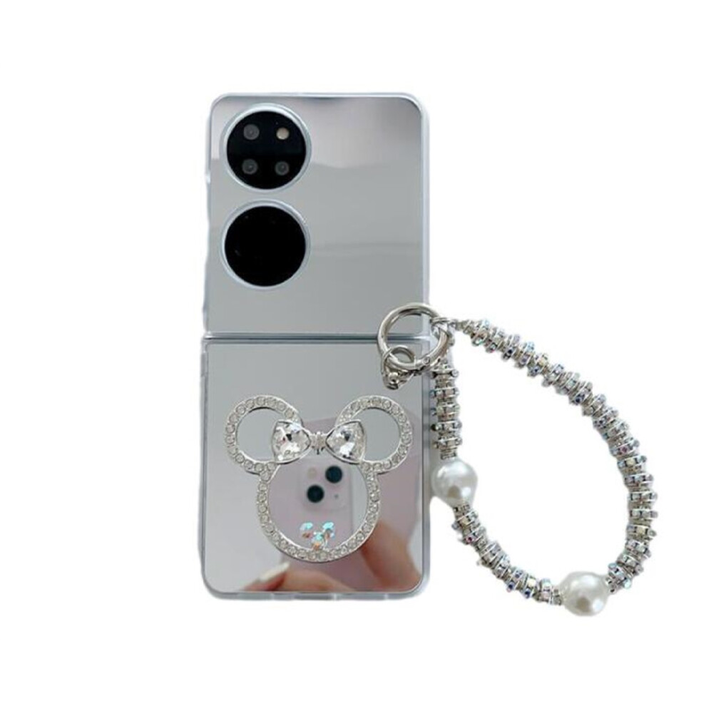 025 Minimalist Mirror Phone Case Protective Case Suitable For Huawei P50pocket 766262027239