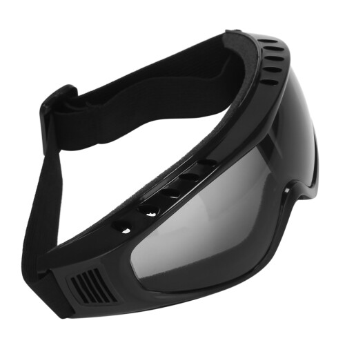 Airsoft Goggles  Paintball Clear Glasses Wind Dust, Black 2