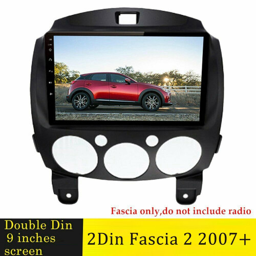9 Inch 2DIN Car Dashboard Frame DVD for Mazda 2 Demio 2007-2014 2