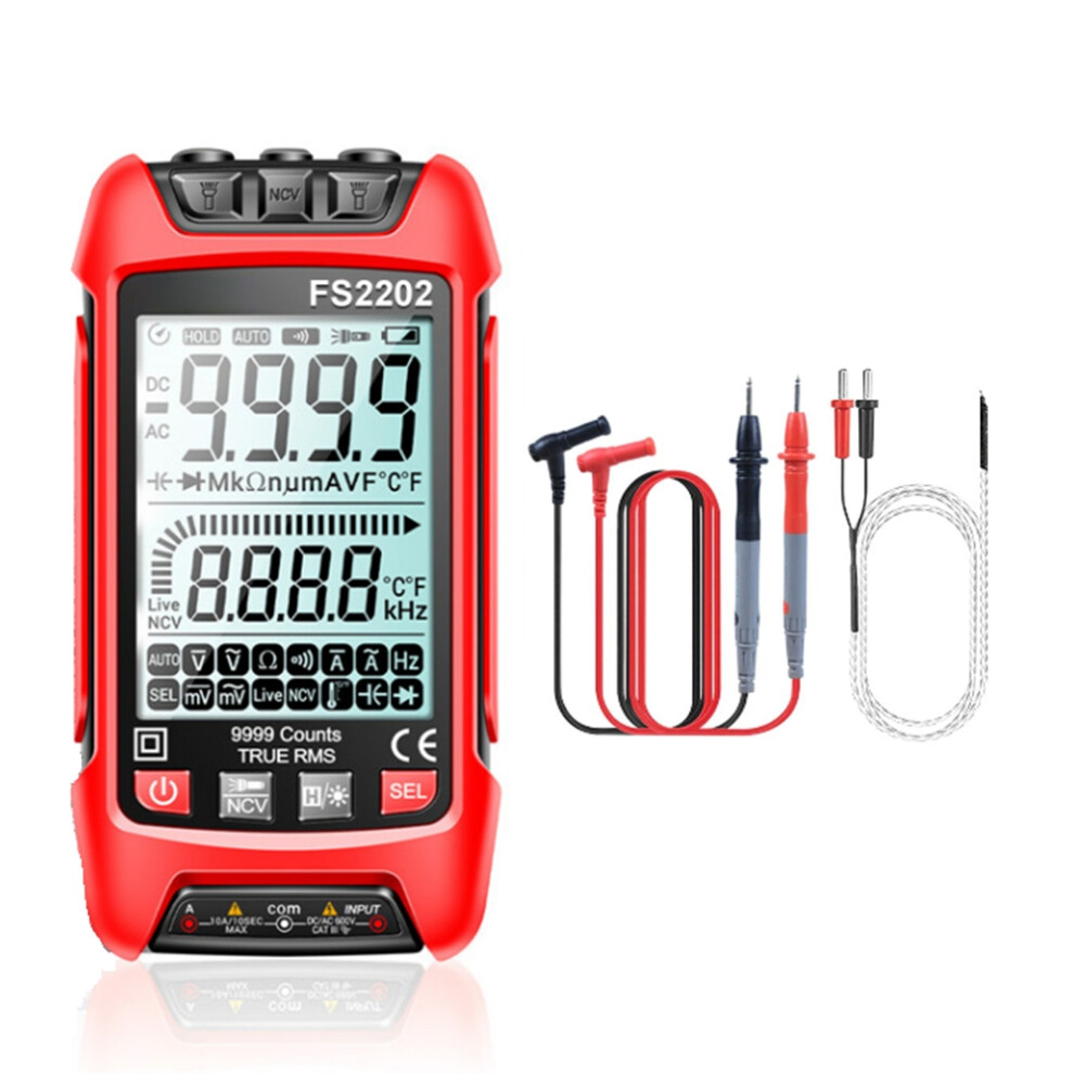 Digital Multimeter, 9999 Counts TRMS Auto-Ranging Voltmeter
