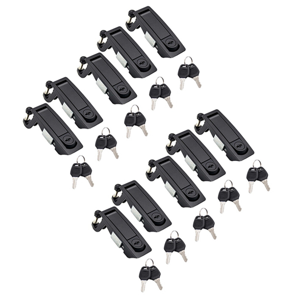 10PCS Compression Latch Flush Lever Latch Lock for Marine Car-image-OPC-PDQWWY9-NEW